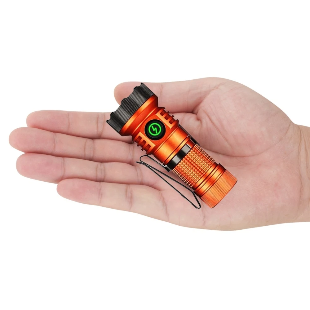 7xLED alto brillo blanco/rojo/verde/azul/365nm luz UV Mini linterna USB recargable senderismo pesca Camping imán antorcha de trabajo
