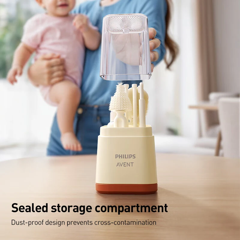 Avent Juego de limpieza de biberones para bebés, herramienta de limpieza de cocina para biberones