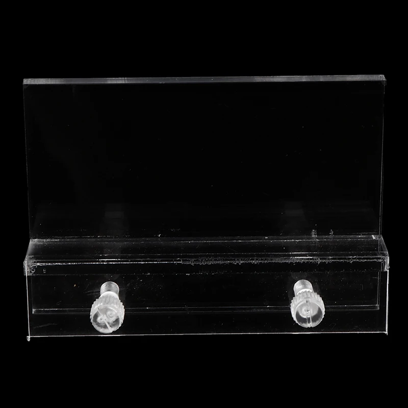 Soporte de luz LED transparente para acuario, accesorios de lámpara, soporte de fácil instalación, sin necesidad de perforación, 1 ud.