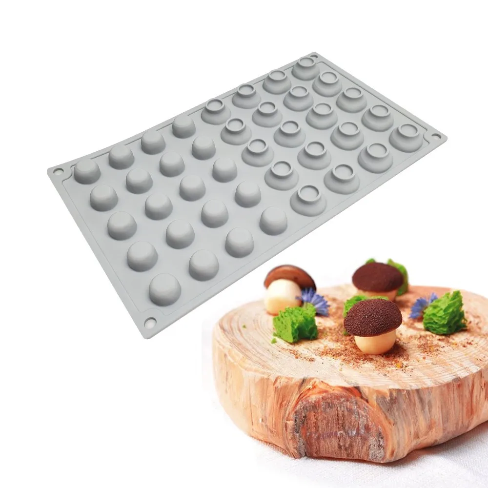Molde de silicona con forma de castaña, frambuesa, cacahuete, seta, Fondant, pastel, queso, Chocolate, accesorios de decoración para pasteles, utensilios para hornear