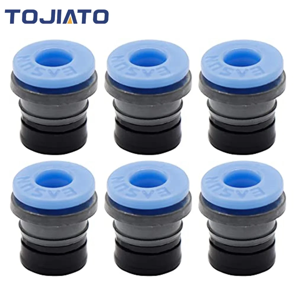 Piezas de extrusora de impresora 3D Bowde ECAS04, accesorio neumático recto, extrusora de impresión rápida, Clips de pinza integrados para PTFE Voron