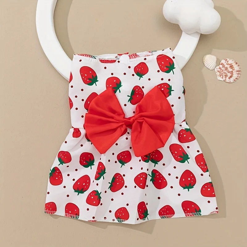 Vestido para mascotas, traje floral suave y sin mangas para gatos y perros, perfecto para uso diario y ocasiones especiales, faldas para perros