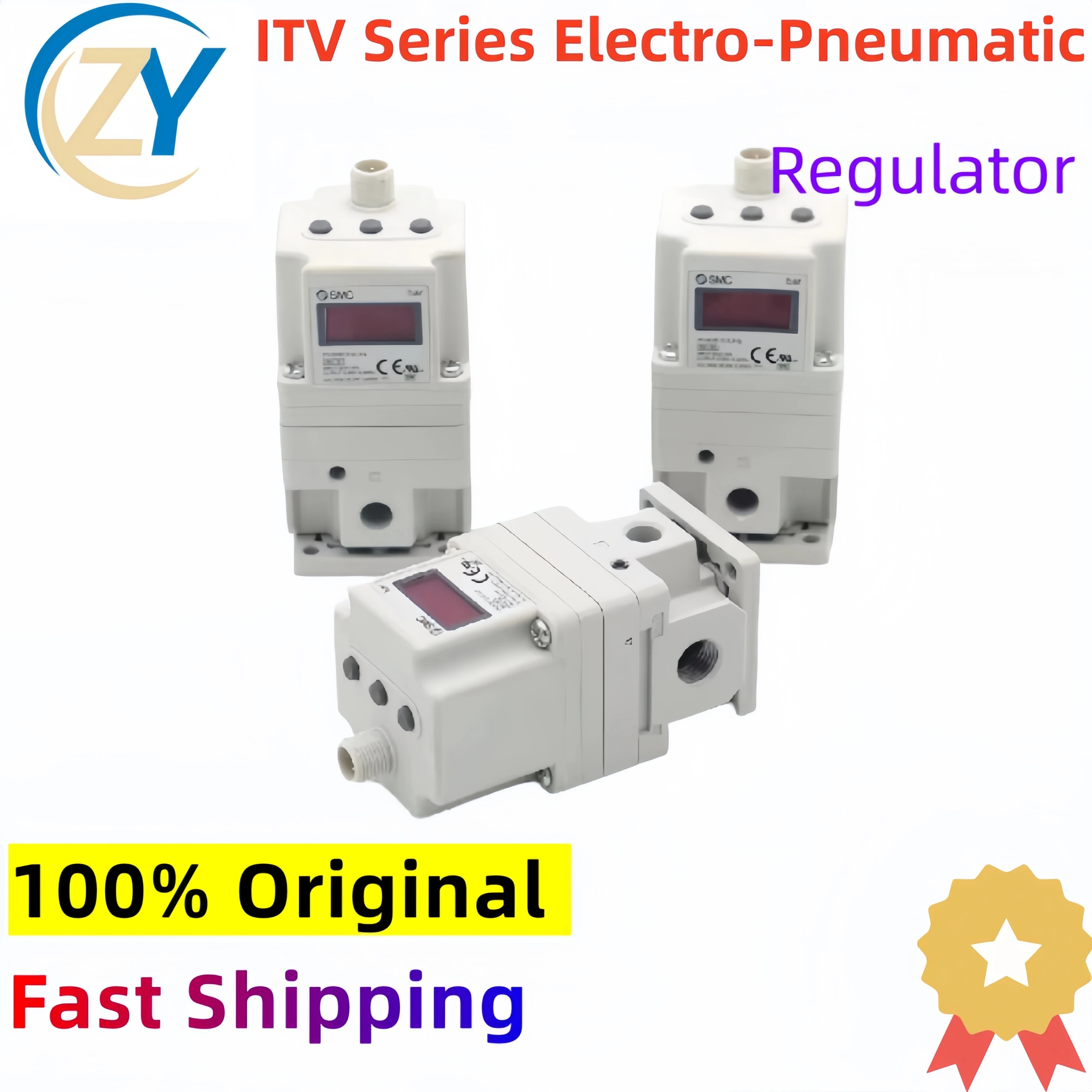 100% Original ITV1050/1050-312L/312N ITV1030/1030-312L ITV2010 ITV2031/2031-312L5 SMC ITV Series Regulador electropneumático
