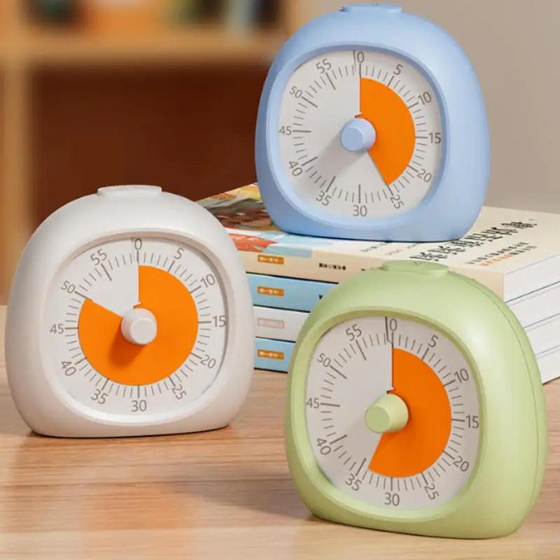 Temporizador Visual Silencioso TINSOL de 60 Minutos, Reloj Digital de Plástico Multiusos para Niños, Estudio, Cocina, Aula, Tareas, Ayuda para la Concentración