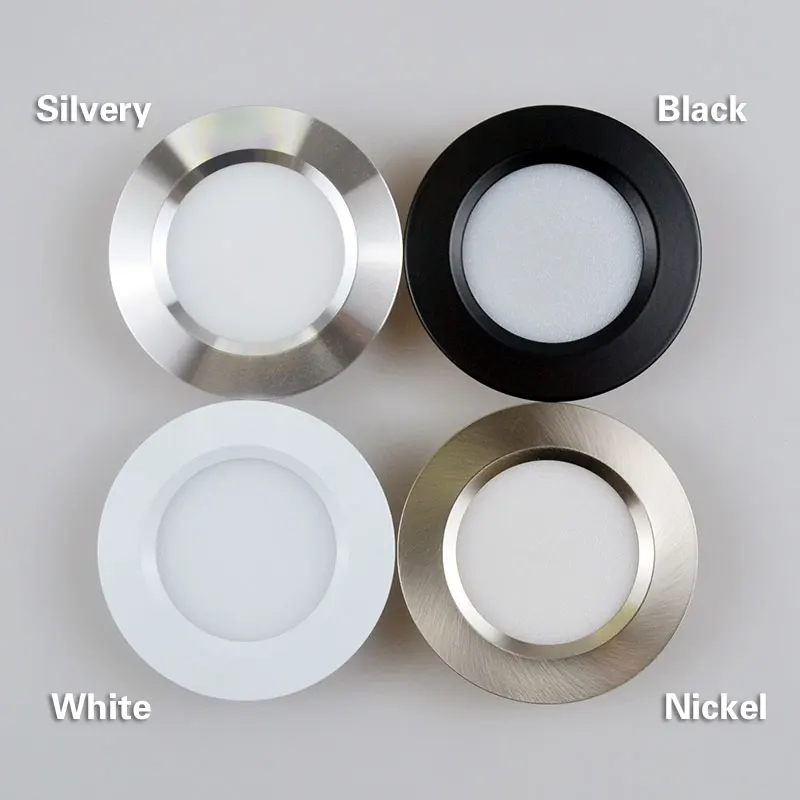 Foco LED ultrafino de 14mm, 3W, 5W, 7W, 12V, 2 pulgadas, lámpara de techo empotrada d55 mm, miniluz descendente para casa, Hotel y sala de estar
