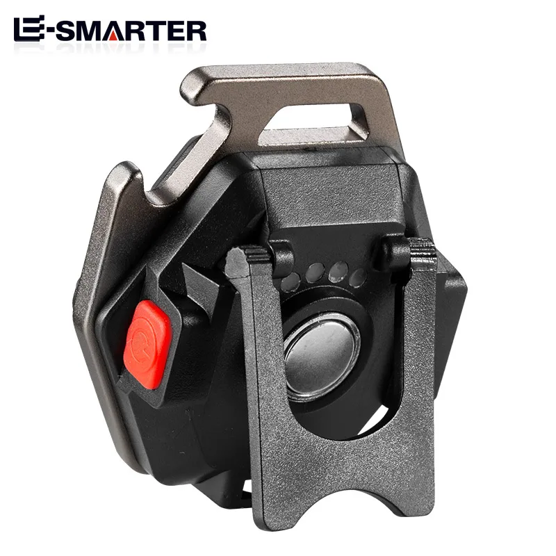 Mini luz de trabajo LED COB multifuncional, linterna portátil recargable, linterna para acampar al aire libre