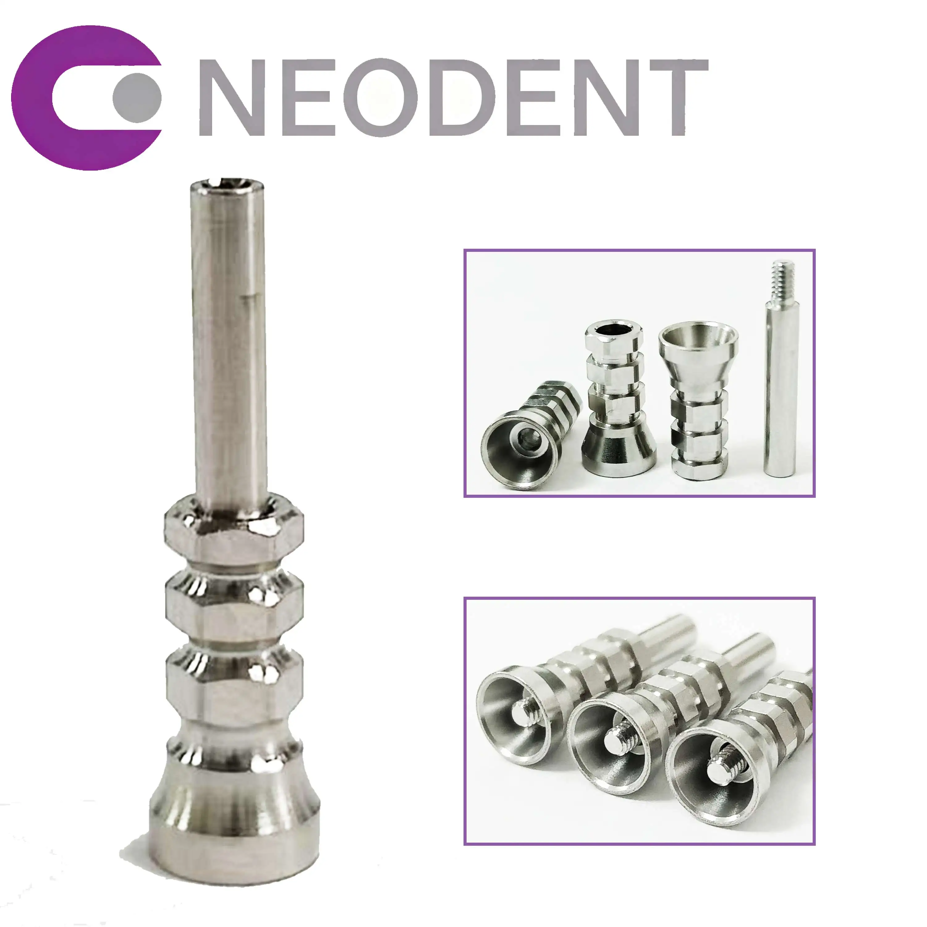 Neodent GM Multi-unit Angled Abutment 17 °   30 °   Mini Abutment Cónico Angulado MUA, Accesorios para Restauración de Implantes Dentales