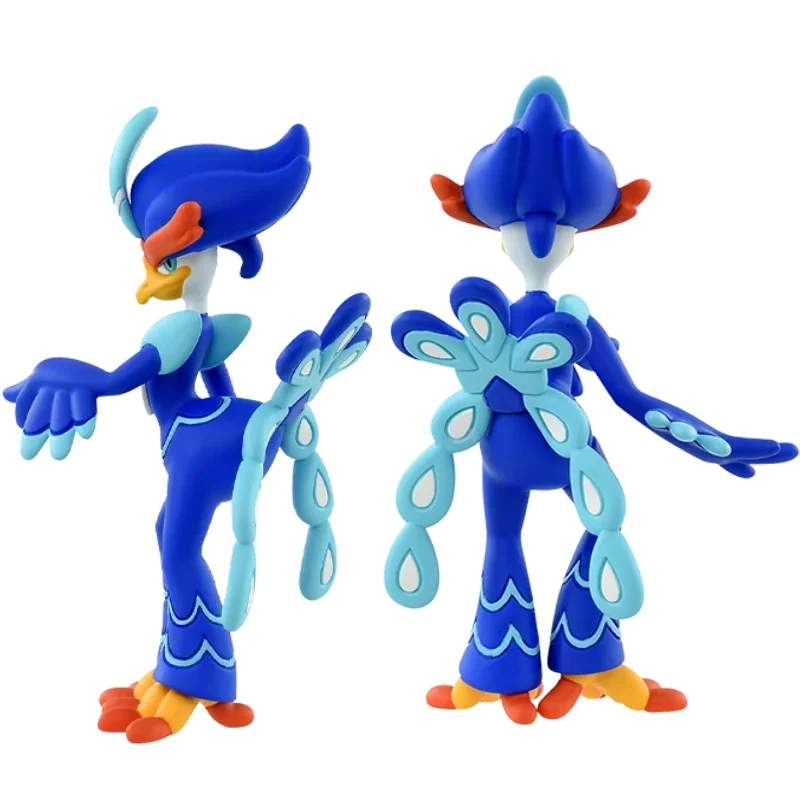 Las más nuevas figuras de Pokémon TOMY Skeledirge Meowscarada Quaquaval Charcadet Pokémon escarlata violeta Paldea región colección regalo