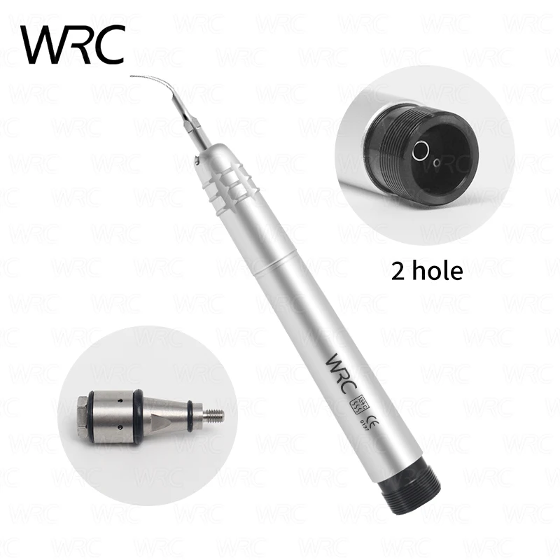 Pieza de mano neumática para limpieza dental de 2/4 orificios con puntas G1 G2 G3, 17000Hz, para uso en clínicas dentales