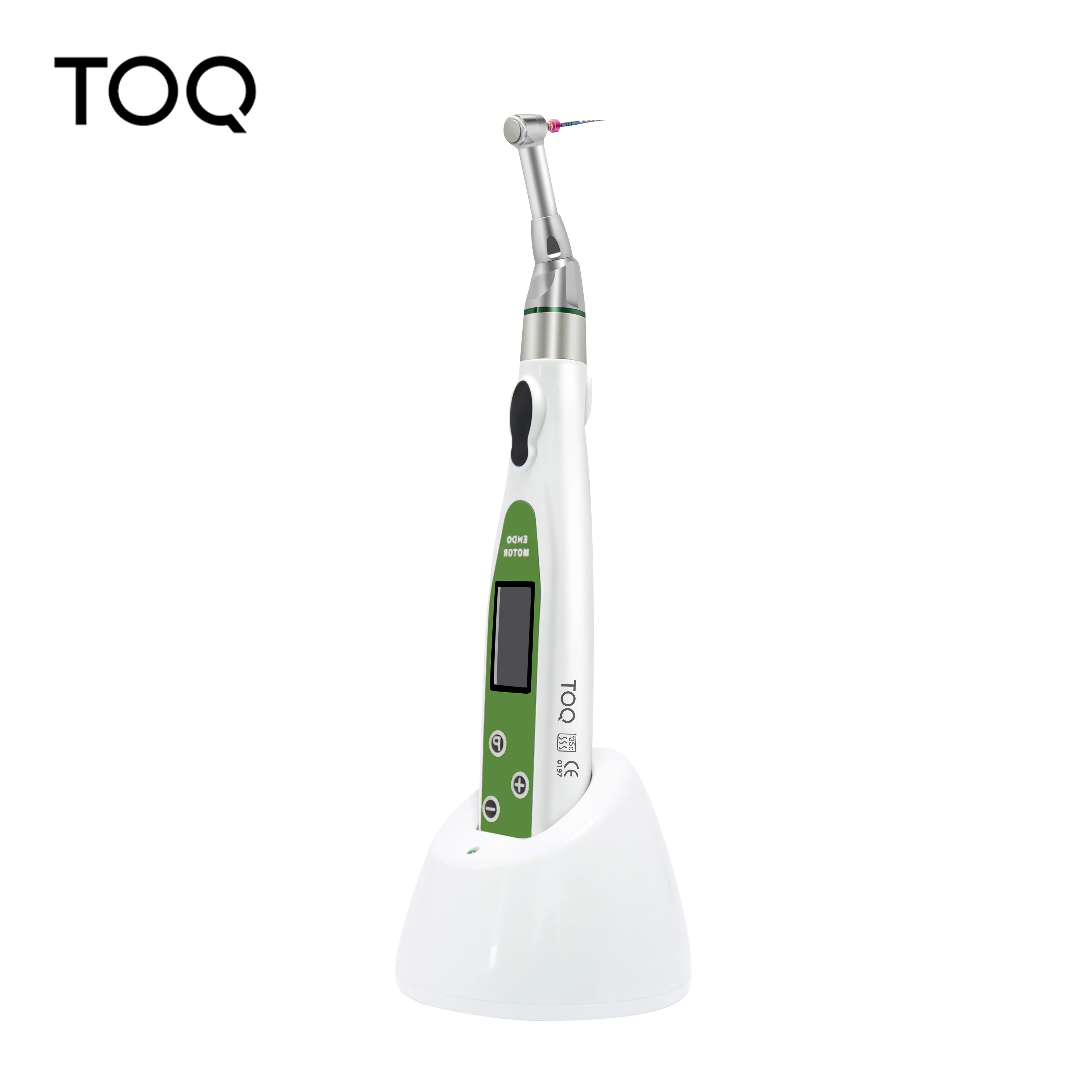 Motor Endodóntico Inalámbrico LED Dental Mini con Reducción 16:1, Instrumento para Tratamiento Endodóntico y Terapia de Conducto Radicular, Herramientas Dentales