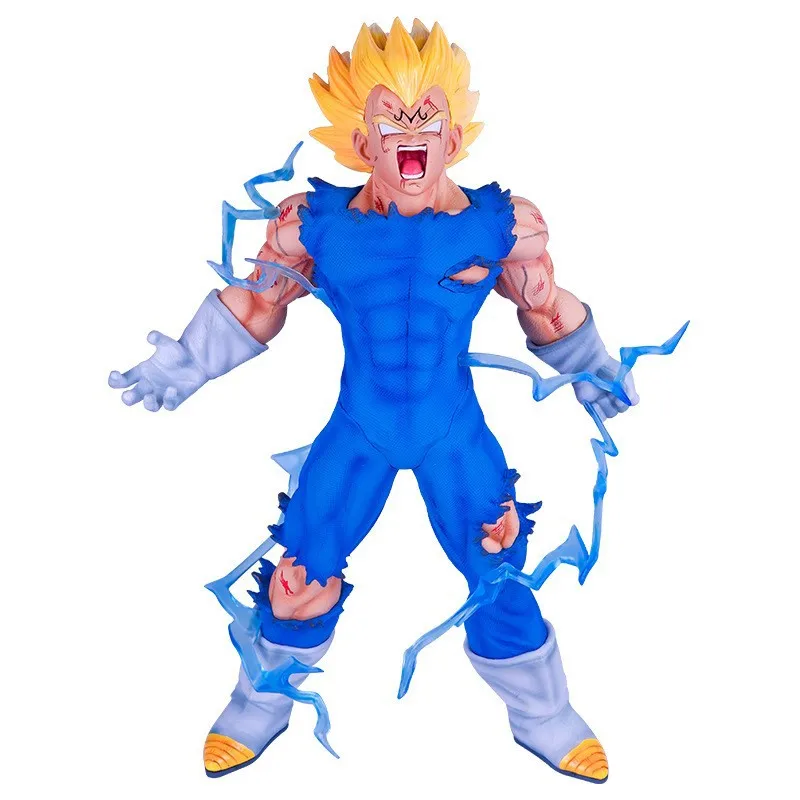 27cm Dragon Ball autordestructante Vegeta Demonizado Vegeta figura de acción modelo estatua de Pvc muñeca estatua modelo colección juguetes regalo