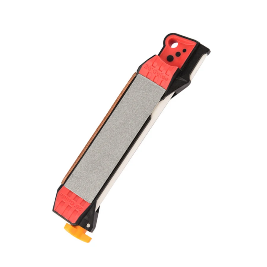 Afilador de cuchillos Manual ajustable multifunción portátil para el hogar, afilador de campo guiado, herramienta compacta para afilar cuchillos de viaje