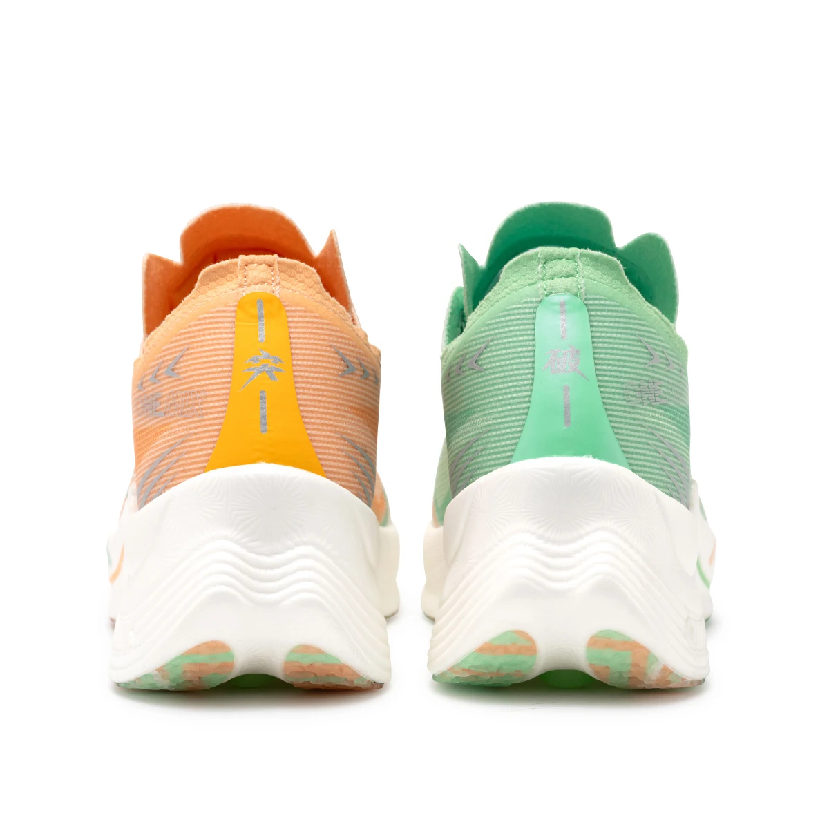 ONEMIX-Zapatillas de correr de fibra de carbono y nailon para hombre, zapatos de maratón, transpirables, ultraligeros, para pista de campo, carrera de kilómetros