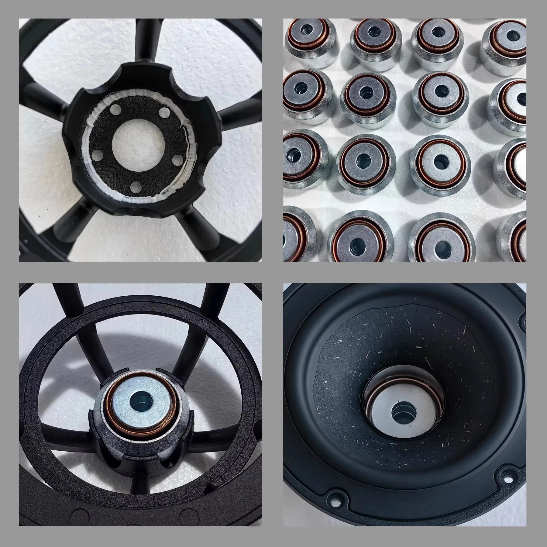 1 unidad de woofer medio de 4" de grado audiófilo GHXAMP: remachado de sonido de caída de mandíbula para Vifa y Peerless NE123W, 4Ω 35W,84Hz-18KHz