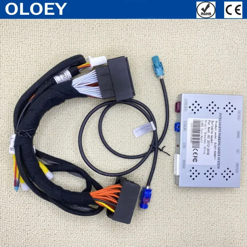 Kit de Cámara de Reversa HD Especial para Audi A3 8V S3 8P 2012 2013 ~ 2019 2020, Accesorios de Pantalla de Fábrica OEM, Cámara de Visión Delantera y Trasera
