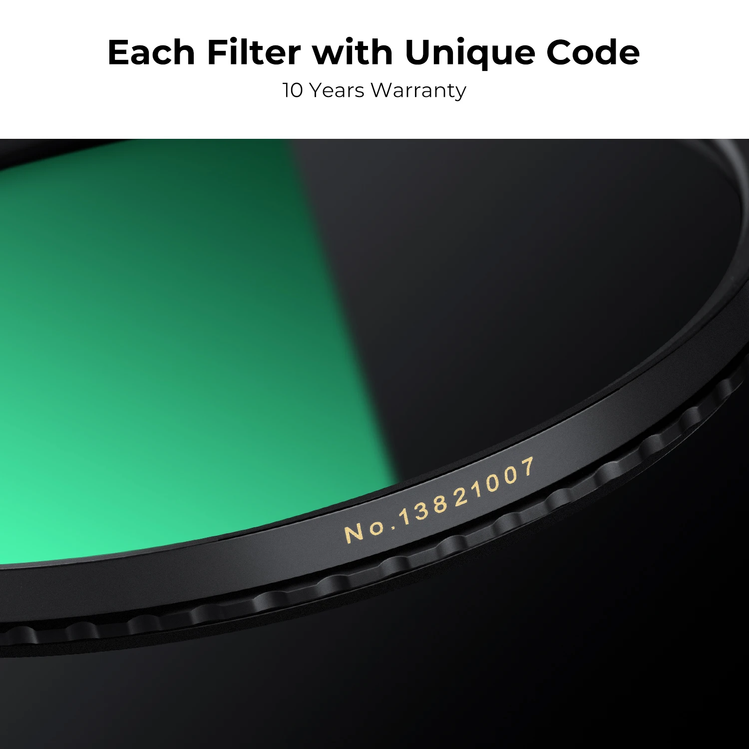Filtro CPL K&F CONCEPT HD Ultrafino con Marco de Cobre, Película Verde Anti-Reflejos de 36 Capas, Serie Nano-X PRO, 67mm 72mm 77mm 82mm 95mm