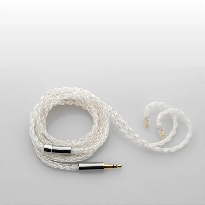 MOONDROP Line K Cable para auriculares Cable mejorado chapado en plata de cobre de alta pureza Kato Aria