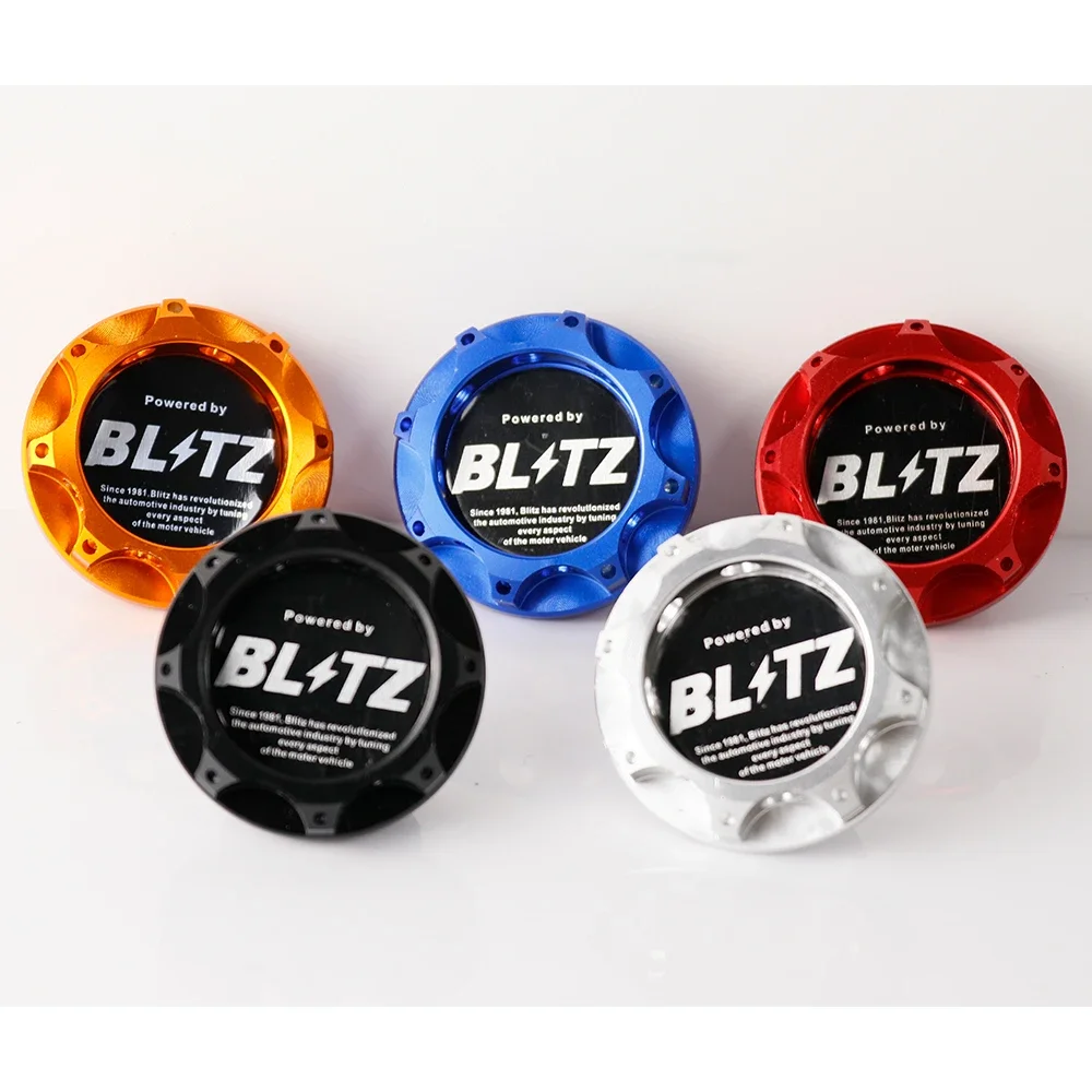 Tapa de Aluminio para Depósito de Aceite de Motor Blitz para Honda, Toyota y Subaru