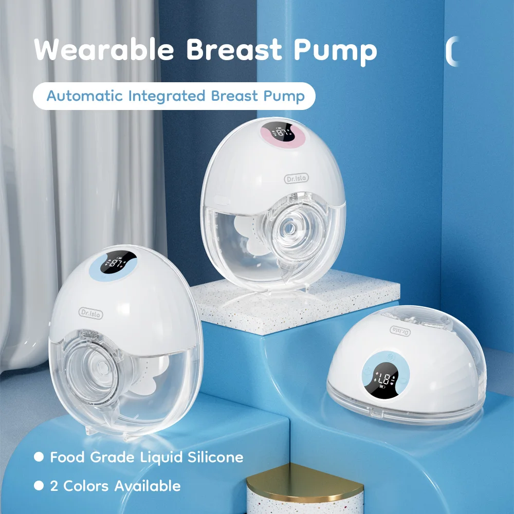 MAMIJOY 2 uds extractor de leche portátil 4 modos y 36 niveles extractores de leche eléctricos portátiles cómodo colector de leche manos libres bajo Niose