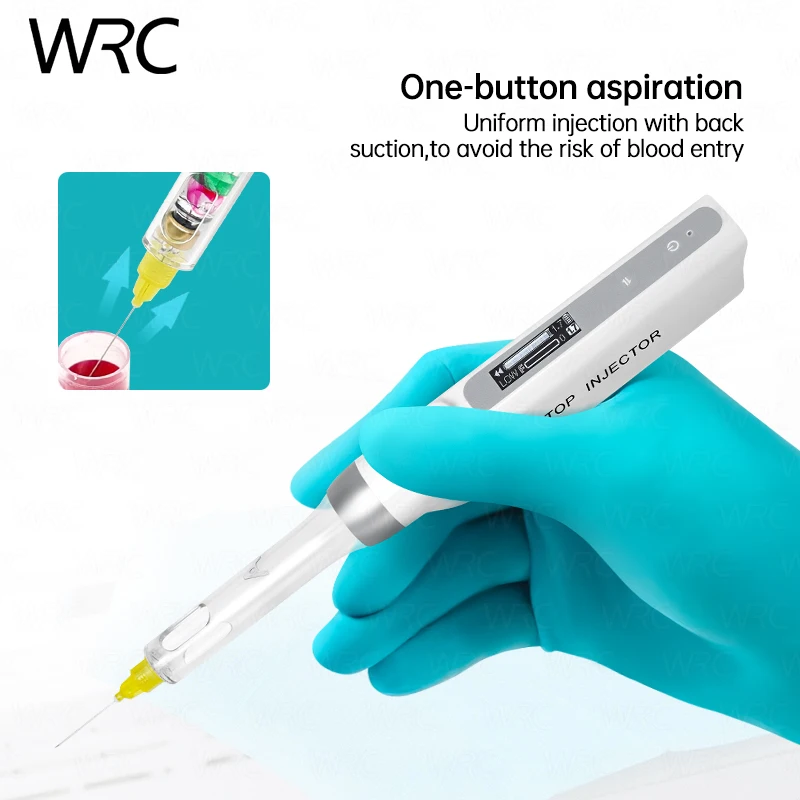 Anestesia Dental, nuevo inyector superior, jeringa Local Oral, indolora, portátil con pantalla LCD operable, herramientas de odontología recargables