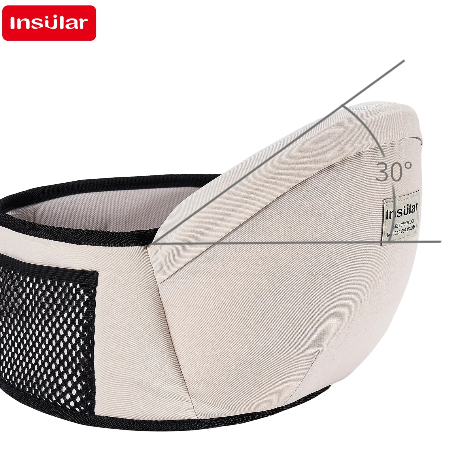 Portabebés, taburete de cintura, caminantes, cabestrillo para bebé, cinturón de sujeción, mochila, cinturón de asiento de cadera, asiento de cadera infantil ajustable para niños