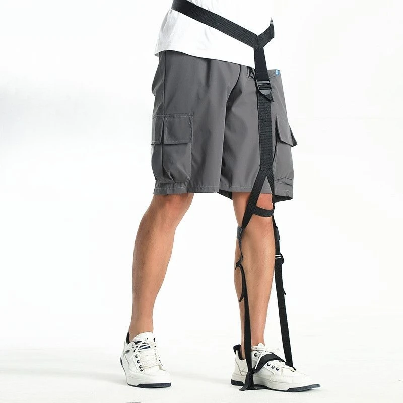 Cinturón ajustable para caminar auxiliar de rehabilitación para personas mayores, tira de asistencia para caminar, levanta las piernas, cinturón de ayuda para caminar