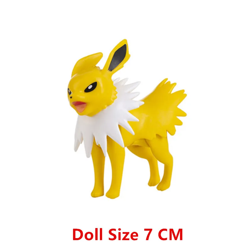 Figura de Anime de Pokemon, Pikachu, Eevee, Charizard, Mewtwo, colección de figuras de dibujos animados, modelo de monstruo de bolsillo, juguetes de acción, regalo de cumpleaños