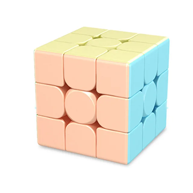[ECube] Moyu Cubing Classroom Meilong 3/3C 3x3 magia sin pegatinas 3 capas de velocidad cubo mágico rompecabezas profesional juguetes para niños