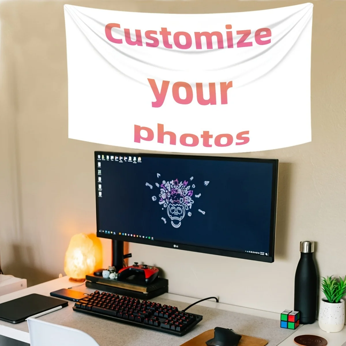 Tapiz Personalizable y Adaptable, Disponible en Varias Escenas y Tamaños, la Elección Perfecta para la Decoración del Hogar