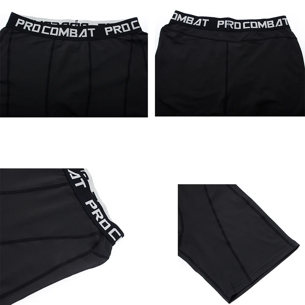Leggings para hombre, mallas para correr y gimnasio, pantalones de compresión para hombre, pantalones largos para correr y Fitness, pantalones de entrenamiento de Yoga