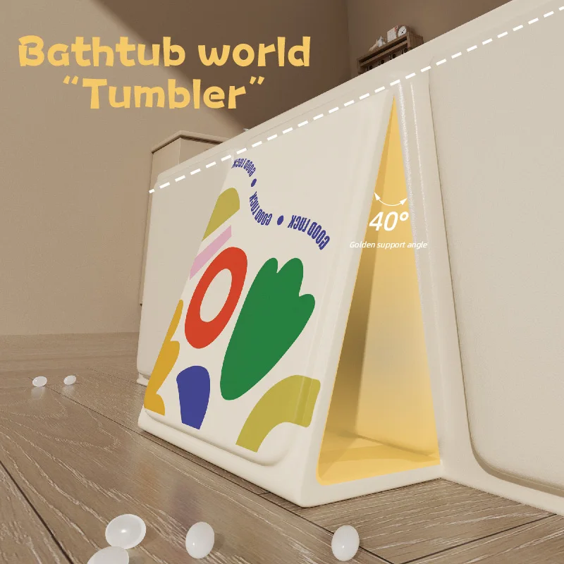 Bañera plegable para niños, bañera portátil, bañera grande para niños pequeños, lavabo de ducha portátil, bañera para niños de 0 a 5 años