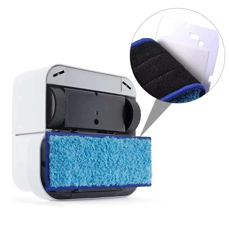 Almohadillas lavables para fregar en húmedo, almohadillas húmedas, paño seco para iRobot Braava Jet 240 241, repuestos de Robot limpiador, kit de repuesto de trapo