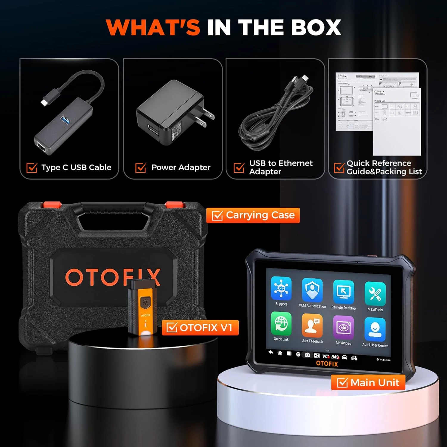 Escáner OBD2 automotriz OTOFIX D1 Lite, actualización de 2 años, Control bidireccional, herramienta de escaneo de diagnóstico de todos los sistemas, FCA SGW CAN FD y DoIP