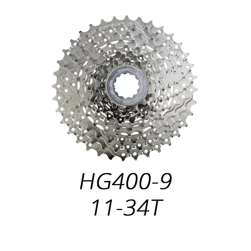 Shimano Alivio M4000 HG400 9 velocidades bicicleta Cassette MTB bicicleta de montaña rueda libre HG400 9S 11-25T 11-28T 11-32T 11-34T 11-36T