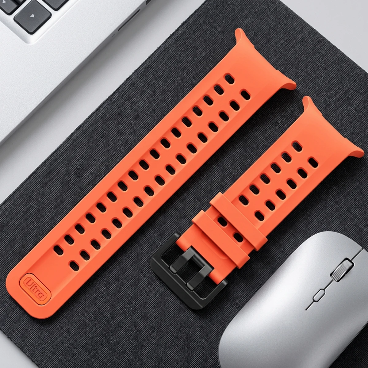 Correa de Silicona Original para Samsung Galaxy Watch Ultra 2 47mm 2026, Correa Deportiva para Galaxy Watch Ultra 2/1 47mm