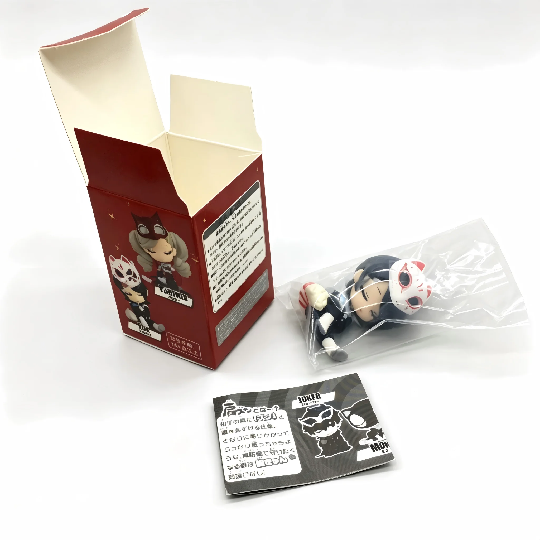En stock: Caja sorpresa de juguete P5 Royal Edition - Figuras de colección de Joker, Mona, Skull, Panther, Fox (Sentados uno al lado del otro)