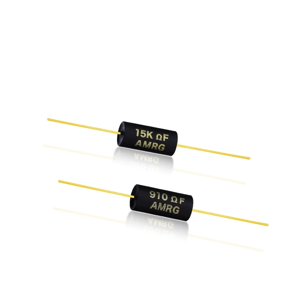 2 piezas/lote, serie original japonesa 3/4W 2W 10R-1M, resistencia de audio HIFI de grado tesoro nacional con patas doradas de película de carbono PARA AMRG