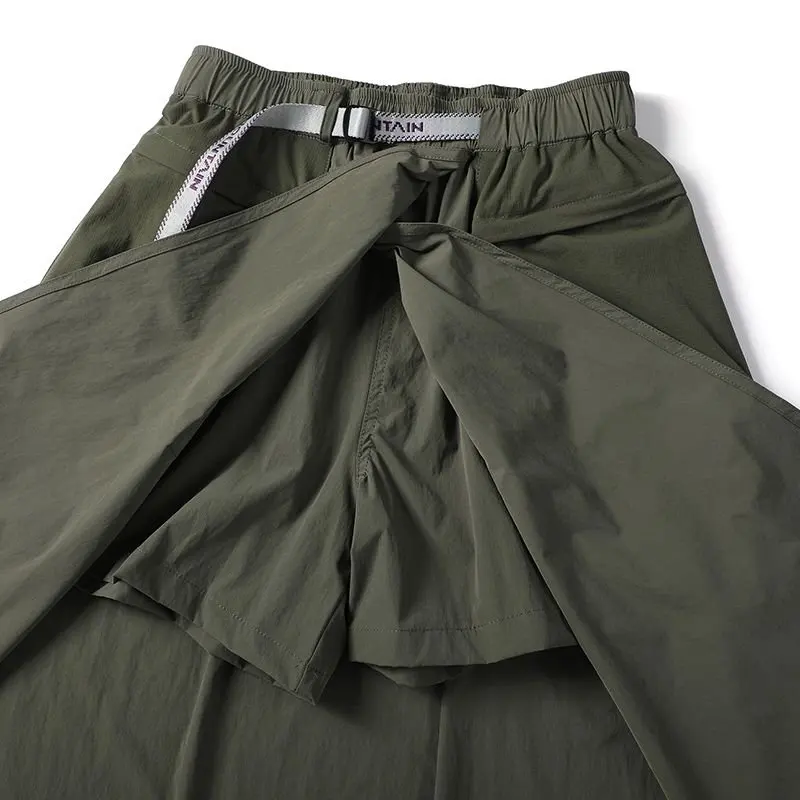 Pantalones Cortos de Cargo para Hombre, Moda Urbana, Secado Rápido, Estilo Casual Deportivo, Y2K, para Chicas