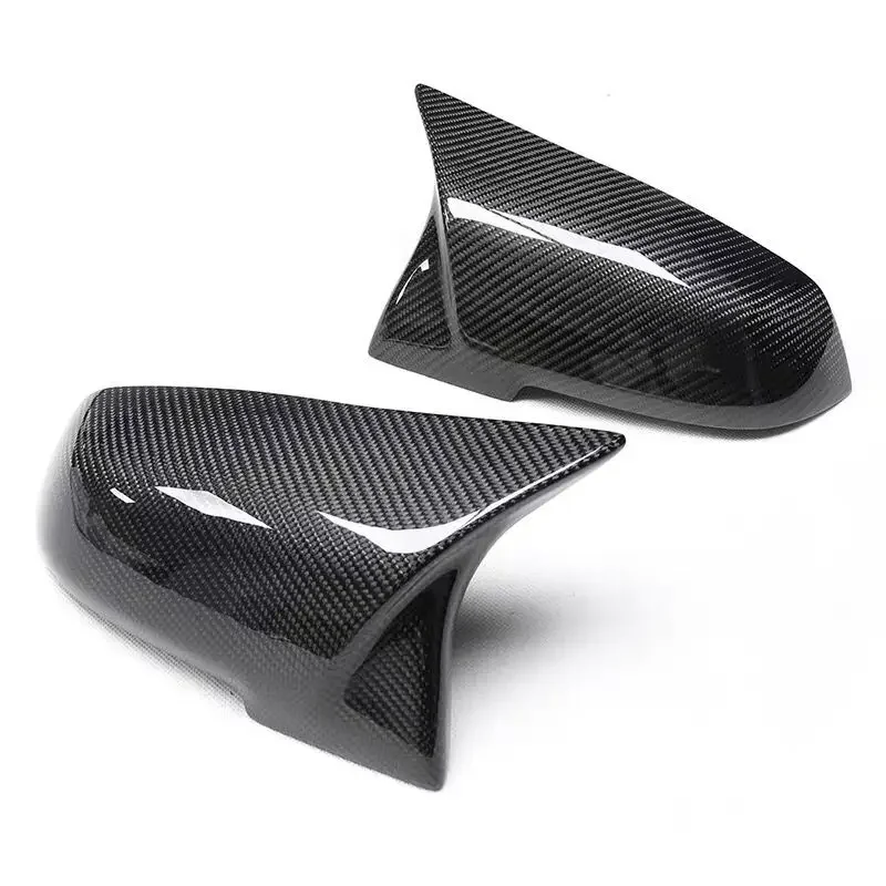 Para BMW 1 2 3 4 Series F20 F30 F31 F32 F36 2012-UP 320i 328i 330d 335i M3 M4 aspecto reemplazo estilo cubierta de espejo de fibra de carbono