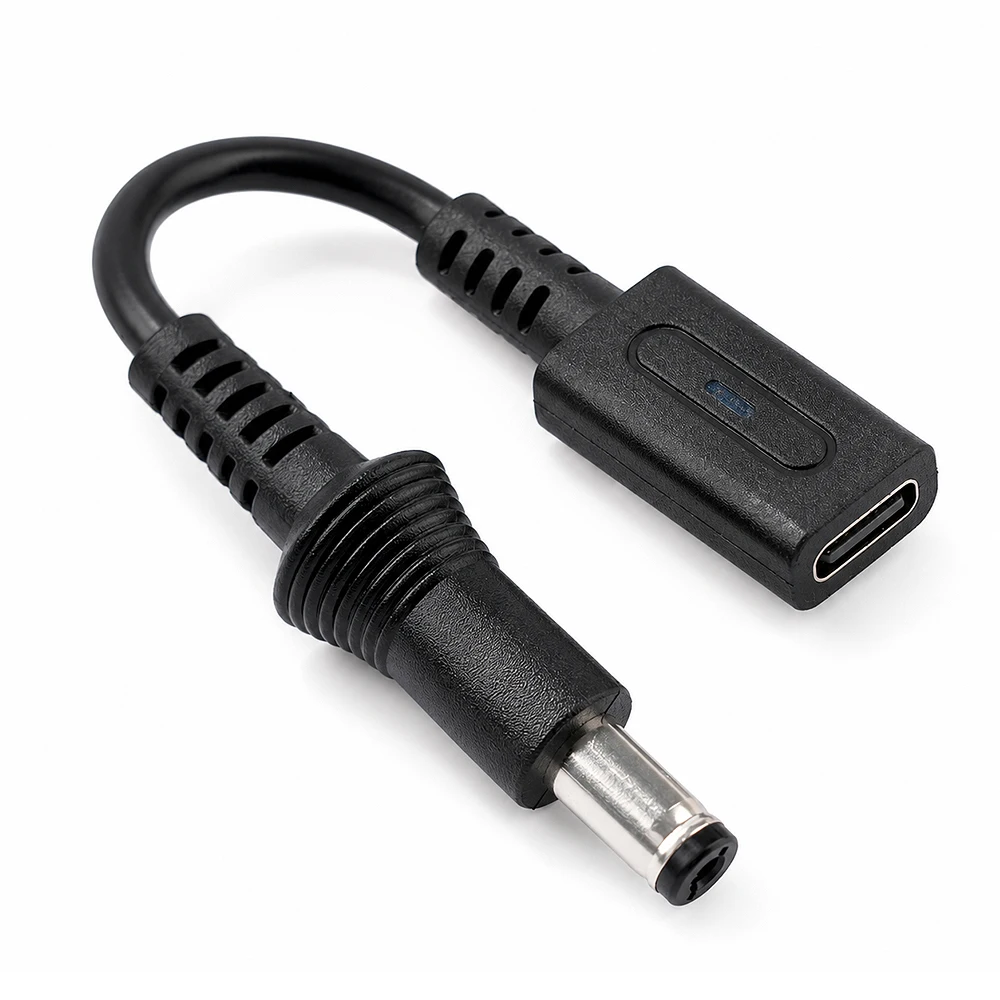 Cable de Alimentación LinkRetro PD 9V USB-C a DC, Adaptador de Carga Tipo C para Consolas Famicom SFC MD1 Genesis1 PC Engine Game Gear