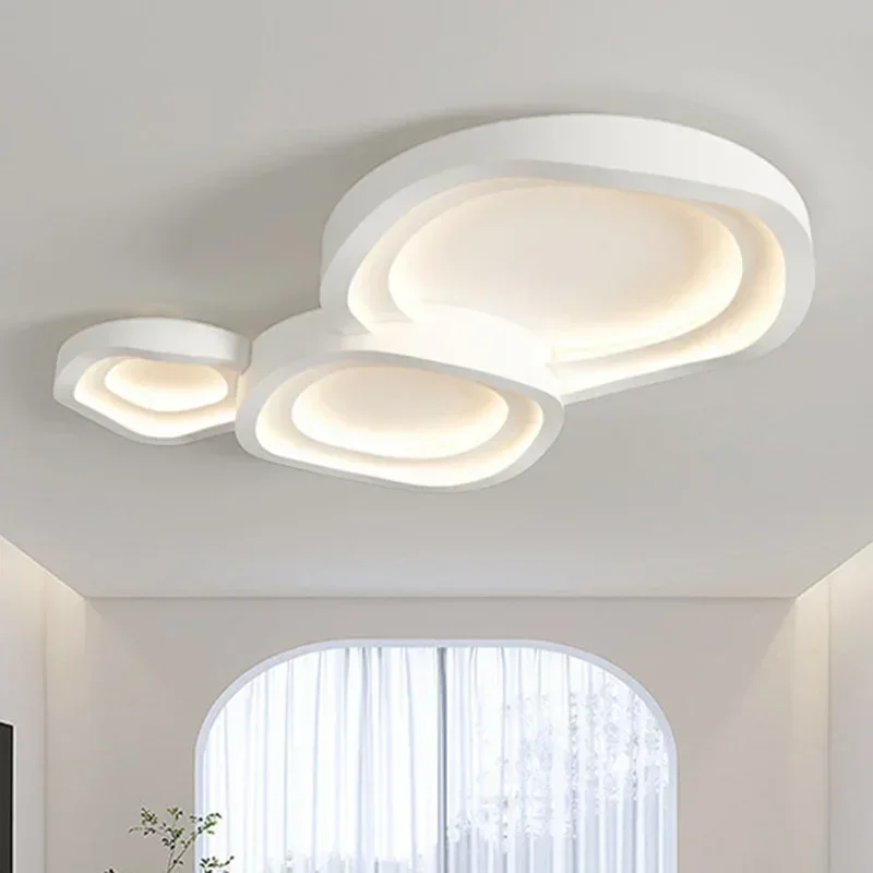 Luces de Techo Minimalistas para Dormitorio, Lámpara LED Moderna para Techo, Luz Creativa y Personalizada para Dormitorio Principal