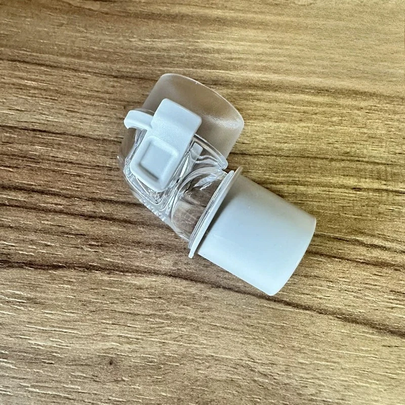 Conector Giratorio de Codo para Mascarilla CPAP, Adaptador de Tubo Giratorio de Repuesto para Mascarilla Nasal ResMed AirFit FX, Accesorio para Máquina de Respiración