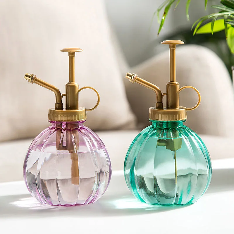 Regadera para plantas y flores, botella pulverizadora para plantar suculentas, hervidor para jardín, suministros de herramientas pequeñas para jardín, 350ML, 1 ud.