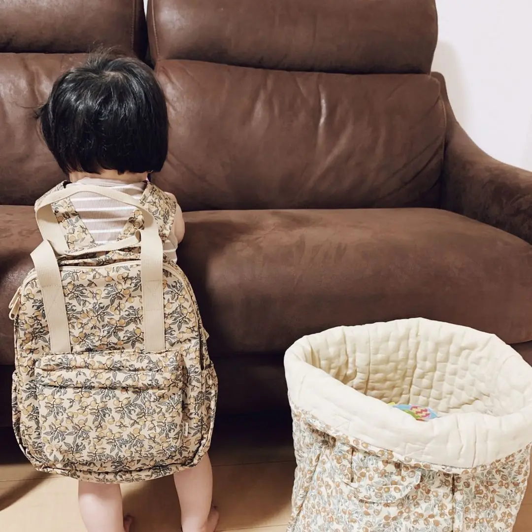 Mochila KS para bebé, mochila escolar para niños, bolsas para guardería, marca cereza, limón, bolsa de almacenamiento de viaje para niños y niñas, venta al por mayor