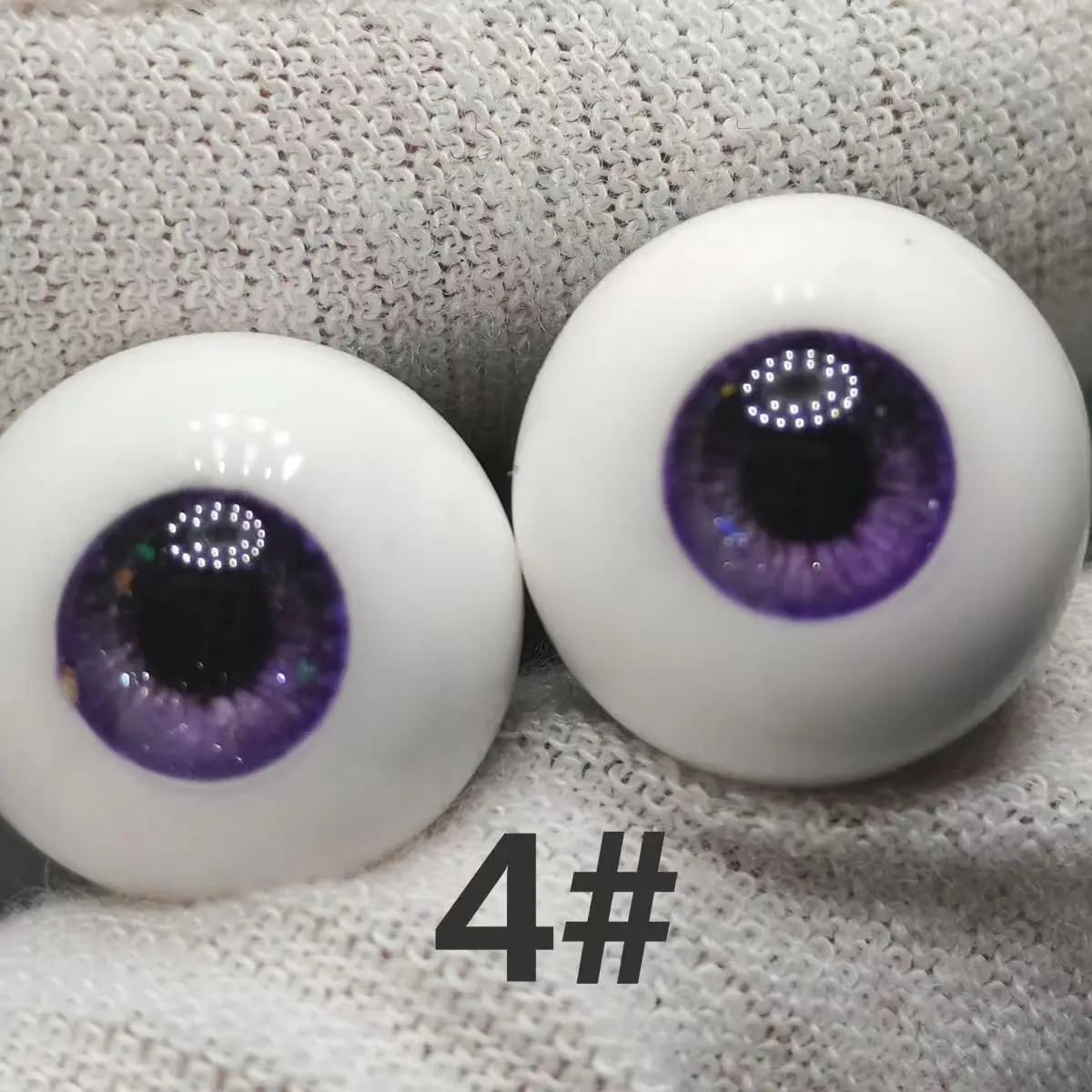1 par de ojos de resina para muñeca, accesorios para muñeca de 10/12/14/16/18mm, maquillaje de ojos DIY para muñeca 1/6