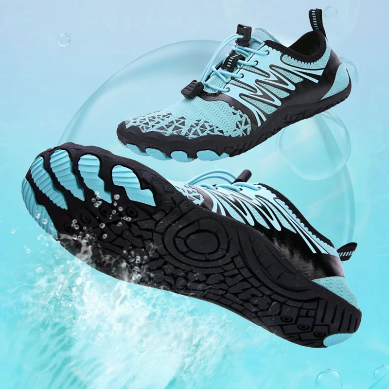 Zapatos Acuáticos EOCENE para Hombre y Mujer, de Secado Rápido, para Playa, Natación, Fitness, Vadeo, Senderismo, Ciclismo