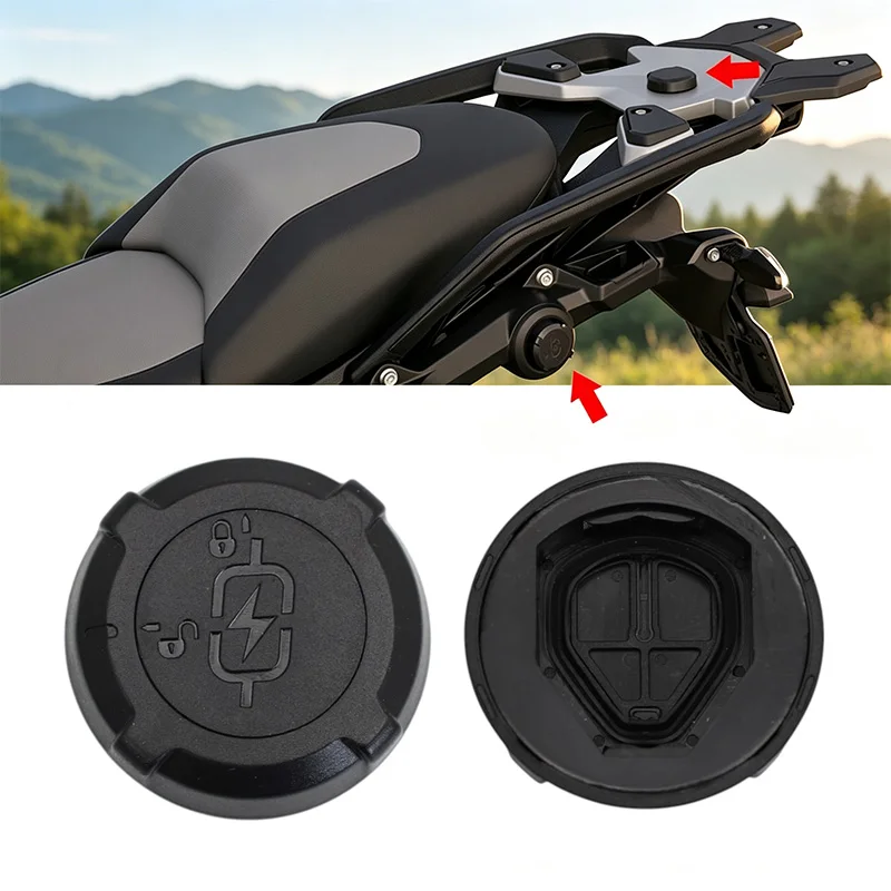 Para BMW R1300GS R1300 GS Adventure R 1300GSA R1300RT 2023-2026, Nueva Caja Trasera para Motocicleta, Alforja con Cubierta Impermeable y Puerto USB para Carga