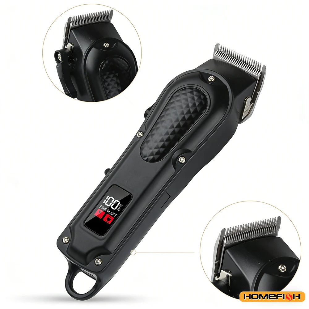Cortadora de Pelo y Recortadora de Barba Profesional Recargable por USB, Inalámbrica, Regalo Ideal para Hombres