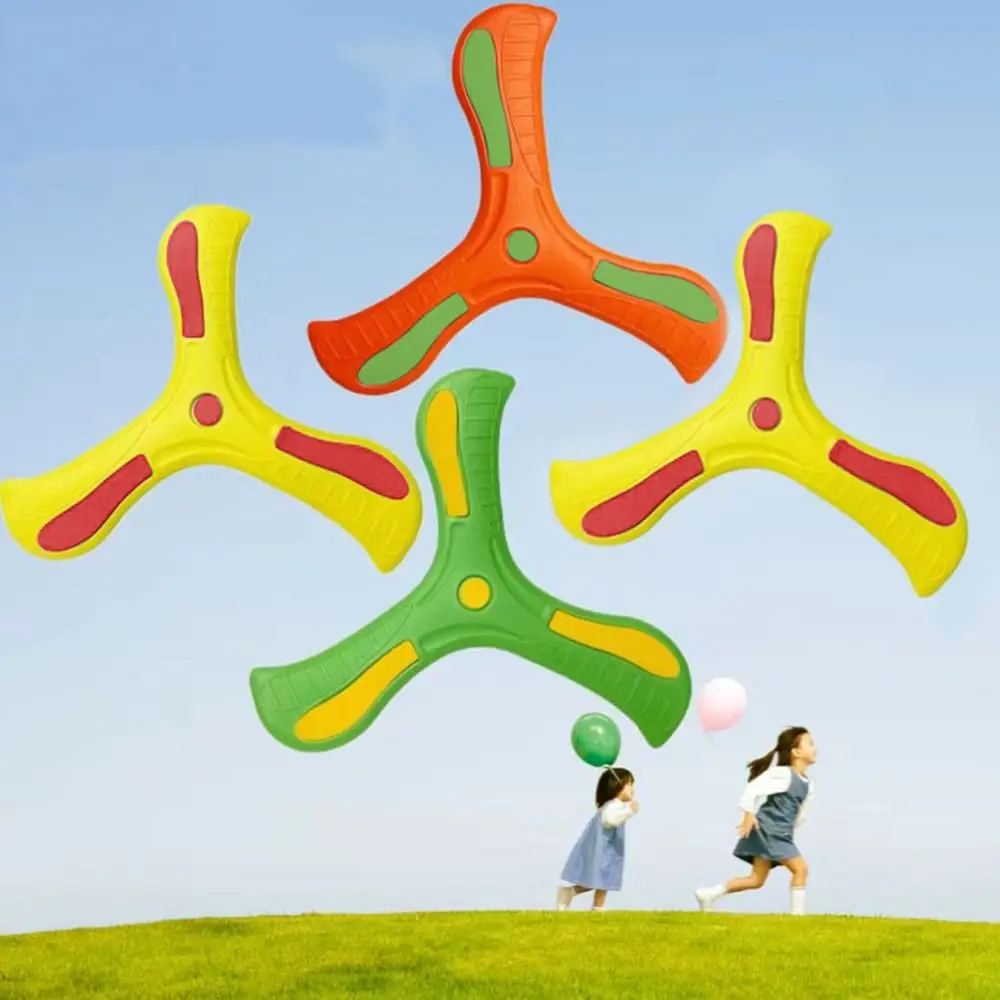 Boomerang juguetes interactivos para niños y adultos, Cruz de tres hojas, rompecabezas de Educación Temprana, regalo de descompresión