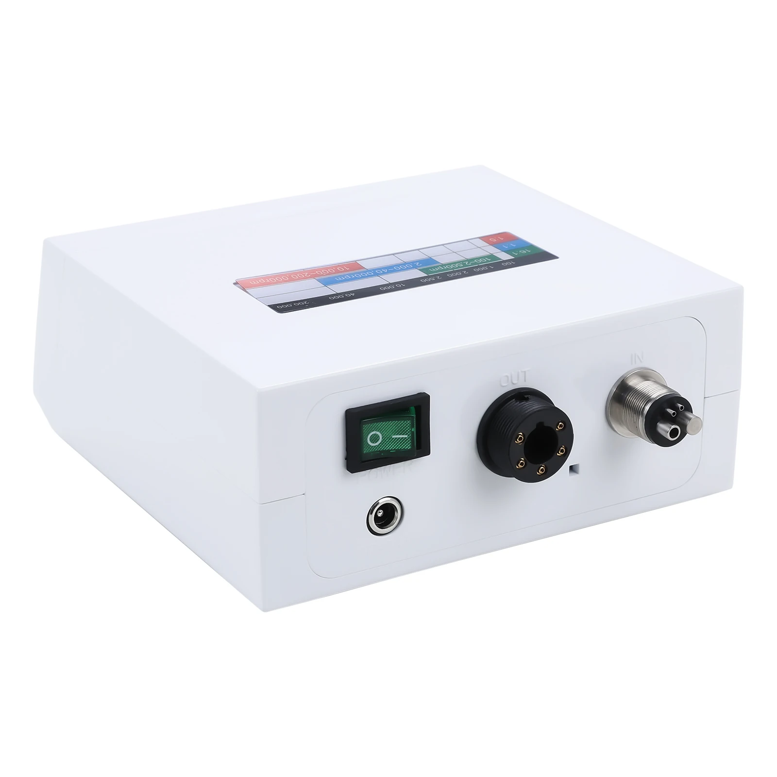 SANDENT Micromotor Dental Portátil sin Escobillas con Pantalla Táctil, Motor Eléctrico Portátil Compatible con Contraángulos 1:1/1:5/16:1